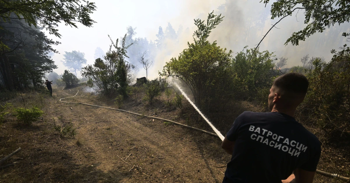 Kako izgleda borba s požarom na prvoj liniji fronta: Situacija u Deliblatskoj peščari se menja iz minuta u minut (VIDEO/FOTO)
