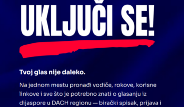 Pokrenut sajt „Uključi se” – vodič za birače iz rasejanja | Srpska dijaspora