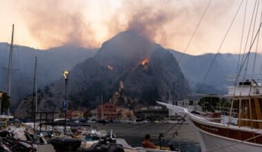 Par iz Srbije bežao odo požara u Omišu, pomogla im državljanka Hrvatske