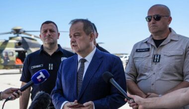 Dačić: Iljučšin počeo da dejstvuje i na požarištu na Stolovima