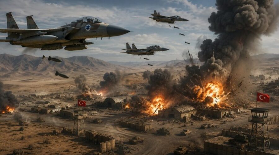 Izrael sa 10 F-35 uništio turske baze u Siriji