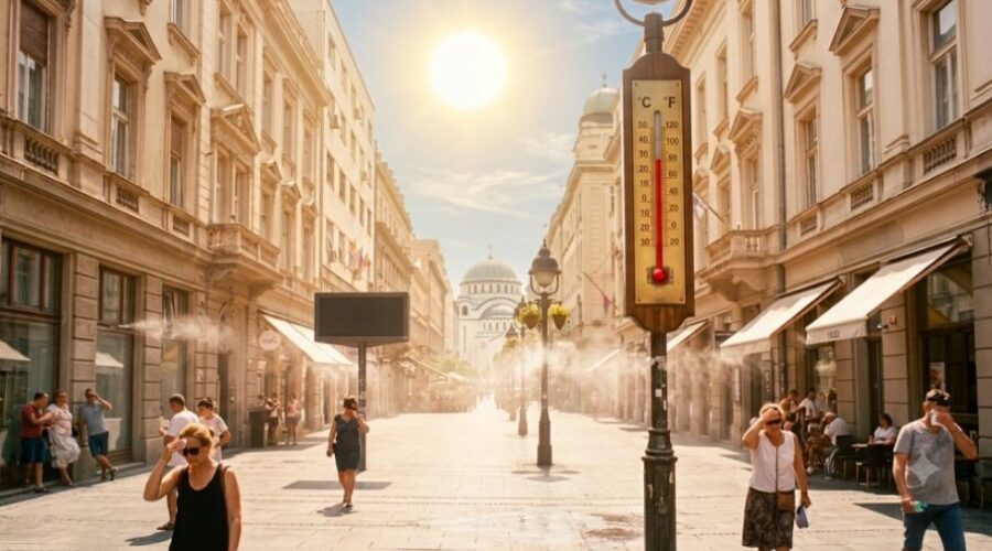 Temperature već stigle do 33 stepena
