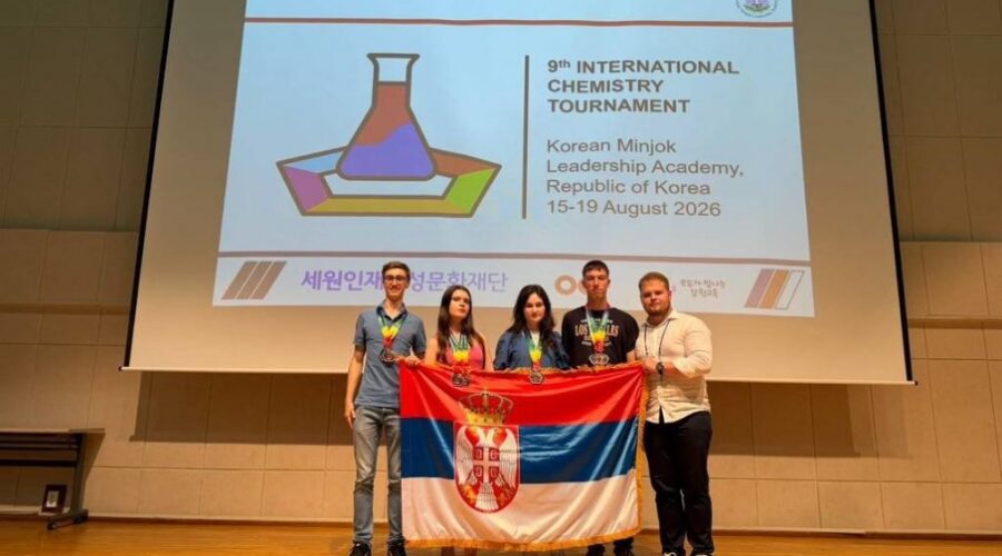 Veliki uspeh mladih hemičara na turniru u Južnoj Koreji