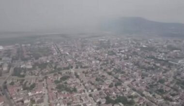Vazduh žute boje, pepeo iz Deliblatske peščare leti na sve strane