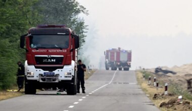 BLOG UŽIVO Nemački vatrogasci pomažu u gašenju požara u Deliblatskoj peščari, na Stolovima ponovo angažovan helikopter