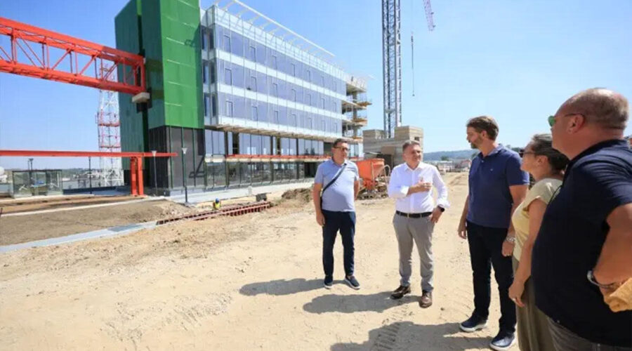 Prva zgrada Inovacionog distrikta u Kragujevcu pri kraju: Kompleks će okupiti velike IT kompanije i postati centar inovacija