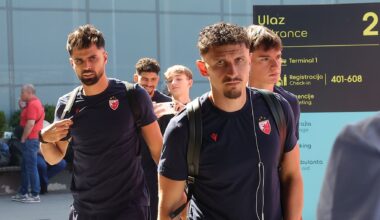 Zvezda ide po plasman u Ligu Evrope: Crveno-beli otputovali u Češku gde ih čeka revanš protiv Viktorije!