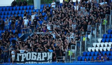 Grobari na treningu Partizana poslali jasnu poruku fudbalerima pred Hetafe!