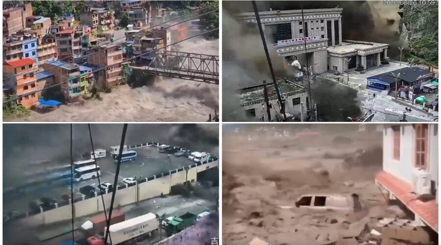 Apokaliptične scene poplava u Nepalu: Voda nosi sela, zgrade i kuće, dramatičan skok mrtvih (video)