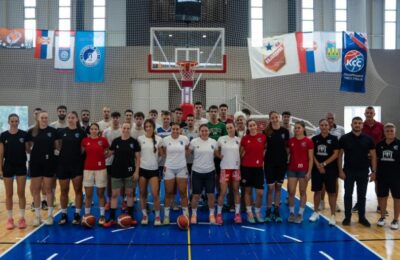 Tatjana Medved i Ognjen Cvjetićanin posetili sportske klubove u Novom Sadu