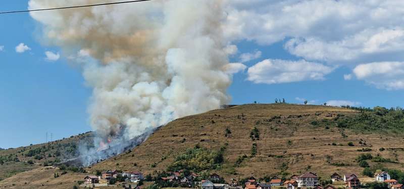 Stabilna situacija u Novom Pazaru uprkos opasnosti od požara: Pojačane kontrole na terenu