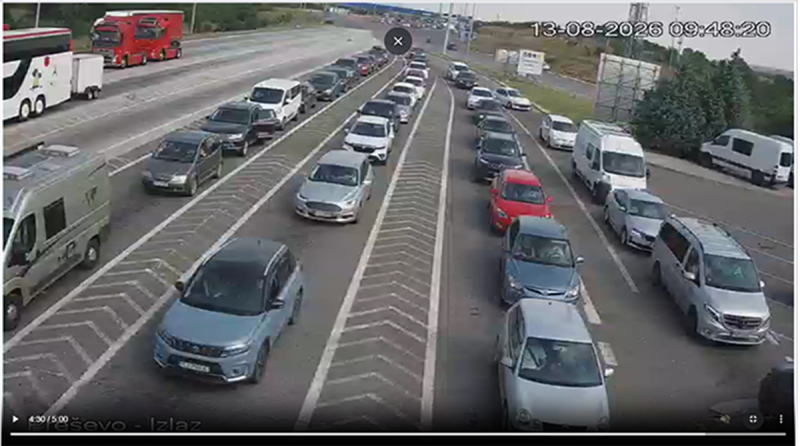 Gužve na granicama: Na Preševu se jutros čeka kraće, najveća zadržavanja na Batrovcima