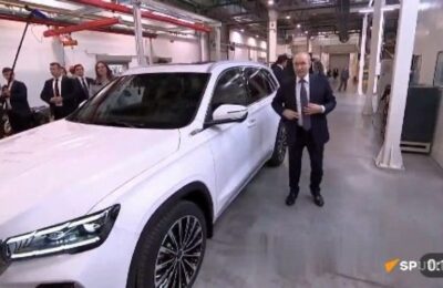 Predsednik Rusije ponovo za volanom