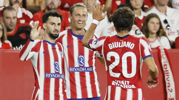 Fudbaleri Atletiko Madrida nadigrali Sevilju u trećem kolu španskog prvenstva