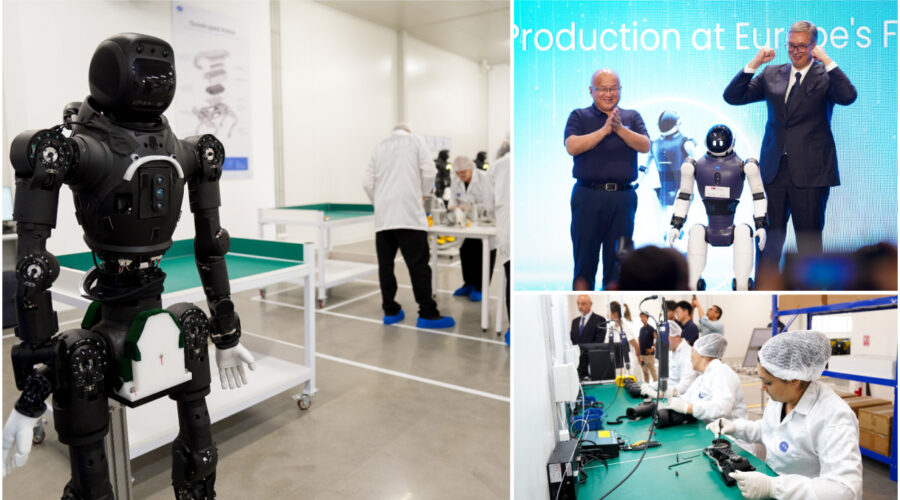 „Ulazimo u industriju koja se tek rađa“ Čadež: Proizvodnja robota u Šapcu povećaće produktivnost srpske privrede, posao za više od 200 ljudi