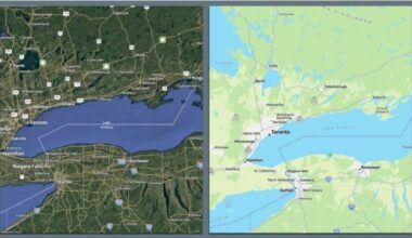 Gugl mape” promenila naziv jezera Ontario u “Amerika