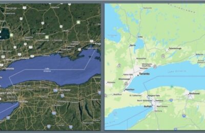 Gugl mape” promenila naziv jezera Ontario u “Amerika