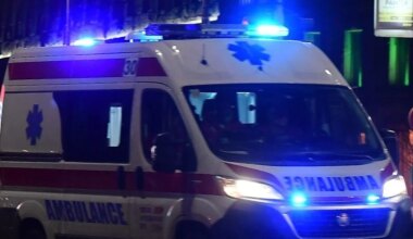 Saobraćajna nezgoda u Ulici cara Dušana, povređen motociklista