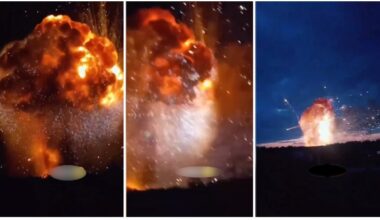 Zabeležen trenutak sekundarne eksplozije ubojnih sredstava kod Buče