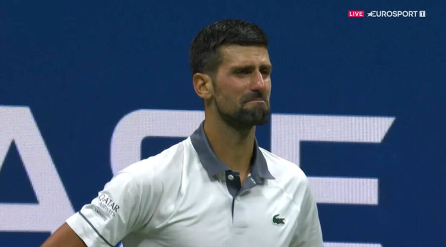 Novak Đoković se slomio na US Openu: Zaplakao je u najtežim trenucima meča