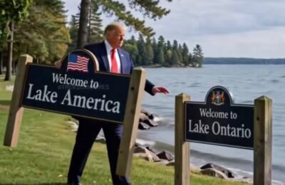 Kanada postavila natpis ”Jezero Ontario. Sada i zauvek”
