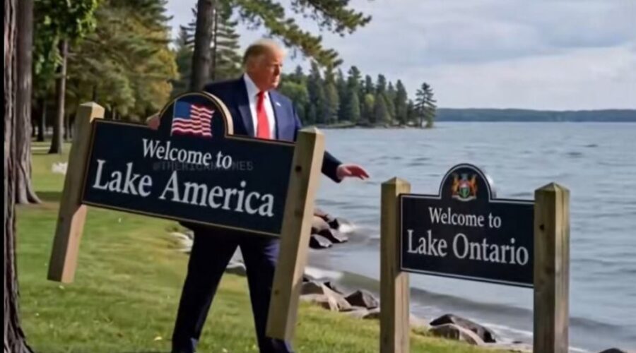 Kanada postavila natpis ”Jezero Ontario. Sada i zauvek”