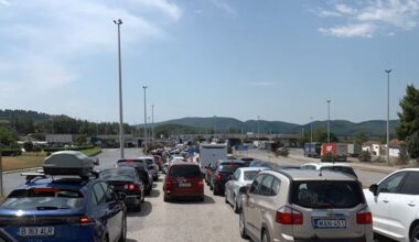Velike gužve na Evzoniju, satima se čeka na prelazak
