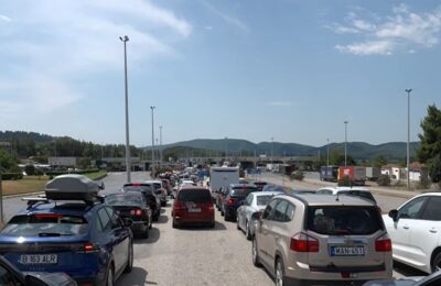 Velike gužve na Evzoniju, satima se čeka na prelazak
