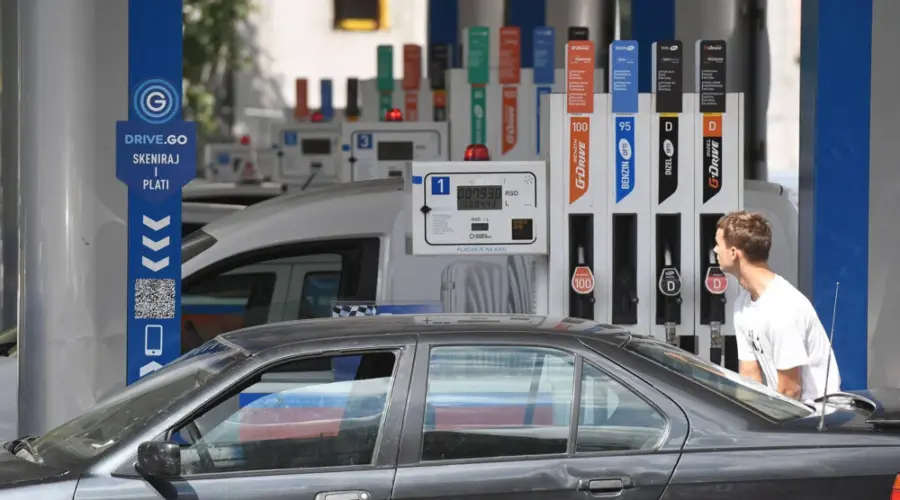 Cene goriva u Srbiji: Dizel i benzin skuplji za po jedan dinar po litru