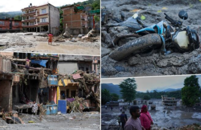 DIREKTOR OSNOVNE ŠKOLE U NEPALU SPASAO 900 UČENIKA: Petnaest minuta pre potopa škole evakuisao sve! (VIDEO)