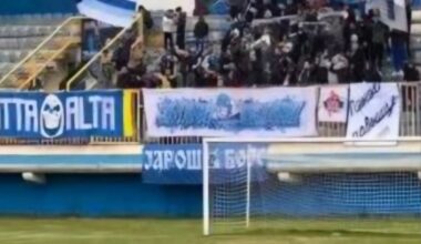 FS CRNE GORE POKRENUO POSTUPAKNavijač Zete skandiraliRatku Mladiću i pevali “Oj,Kosovo, zemljo moja mila”