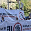 (Foto) Prevoznici u Srbiji i regionu prete blokadom terminala sa EU: "Naši vozači nisu migranti, ni teroristi"