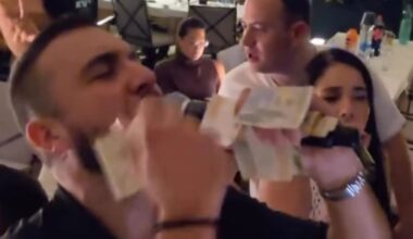 Isplivao snimak iz restorana: Mirčetu cepali majicu zbog rođenja ćerke, supruga pevača najveselija na proslavi