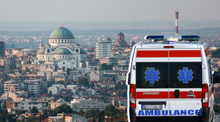 Noć u Beogradu: dve saobraćajne nezgode, 22 hitne intervencije na javnim mestima