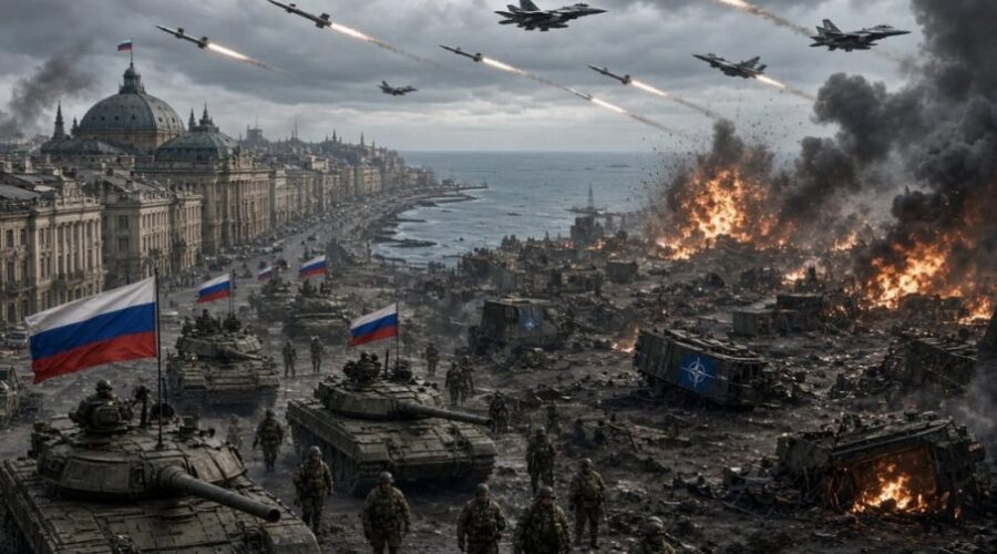 Odesa pada, Rusi kreću na NATO