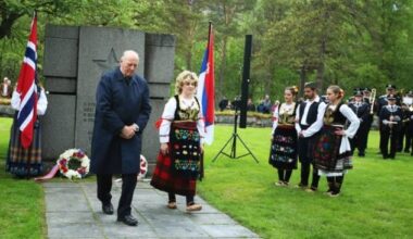 Oproštaj od kralja Novreške koji je odao počast srpskim žrtvama u Botnu | Srpska dijaspora
