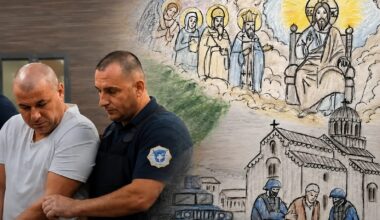 POTRESAN CRTEŽ DEVOJČICE SA KOSMETA: Za konkurs nacrtala kako kosovska policija hapsi njenog oca Luneta, a sada ima samo jednu želju!