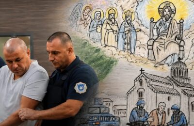 POTRESAN CRTEŽ DEVOJČICE SA KOSMETA: Za konkurs nacrtala kako kosovska policija hapsi njenog oca Luneta, a sada ima samo jednu želju!