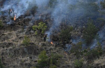 POŽAR BLIZU LOKALIZACIJE: Situacija na Stolovima povoljnija nego prethodnih dana