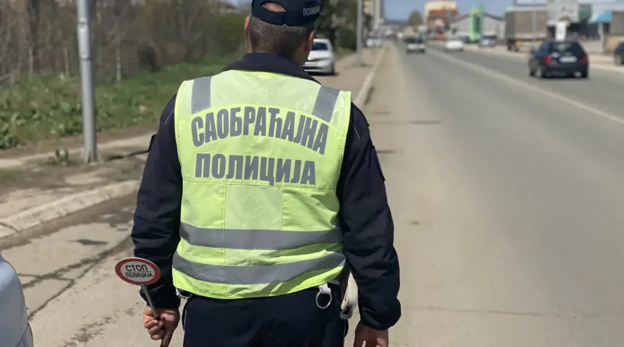 Policija u Kragujevcu dronom kontrolisala saobraćaj