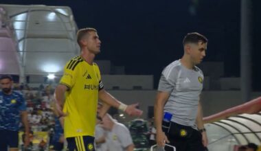 Ronaldo besneo što ga je trener zamenio, a ono što se desilo posle pokazalo je da Postekoglu nije pogrešio!