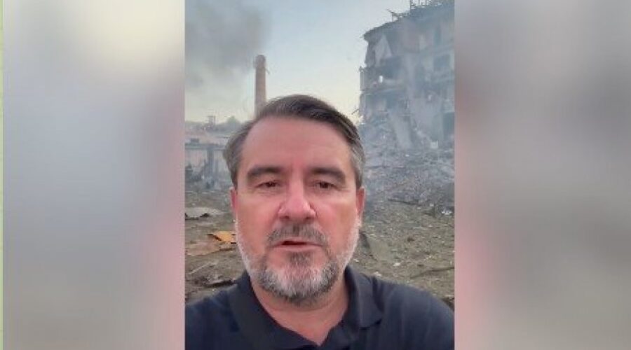 Rusi bacili na Slavjansk bombu FAB-500