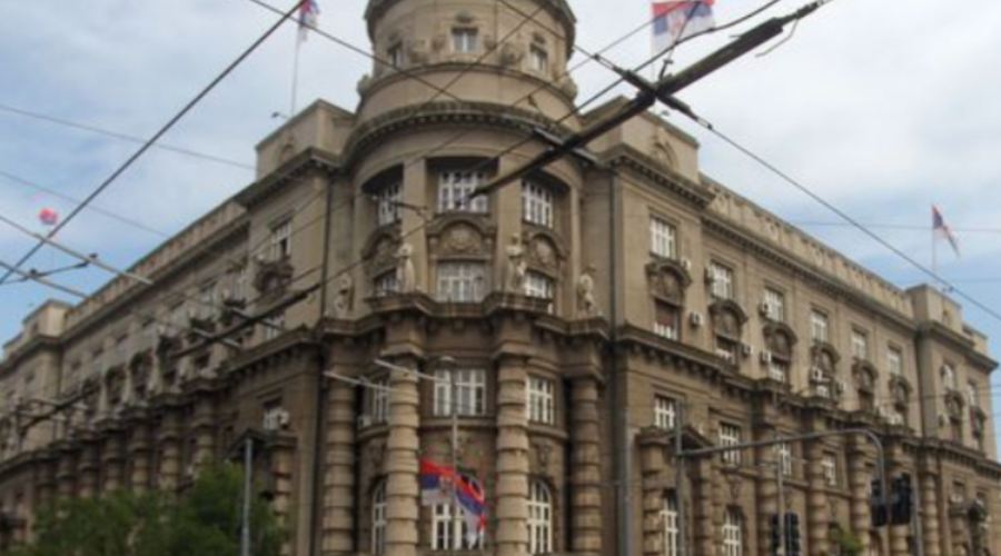 VATRA PORED VLADE SRBIJE: Izbio požar u Nemanjinoj, gust dim iznad zgrade Železnice! (VIDEO)