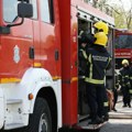 (Video) Izbio požar u zgradi kod Vlade Srbije, 14 vatrogasaca gasilo vatru