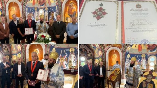 ПОРУКЕ МИРА И ЉУБАВИ ИЗ МАНАСТИРА У ДАЉУ: Владика Херувим и Кекић о значају служења и опстанка Срба (ВИДЕО)