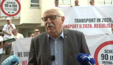 Vozači predali pismo Delegaciji EU: Rešiti problem boravka ili nova blokada granica od 14. septembra