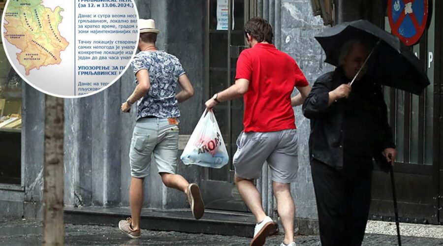 Vreme se “igra” sa Srbijom: Paklena vrućina, pa nagli pljuskovi i oluje – RHMZ izdao brojna upozorenja