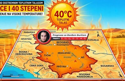 Čak 35 stepeni u ova 2 grada u podne u Srbiji: Evo gde će danas biti skoro 40