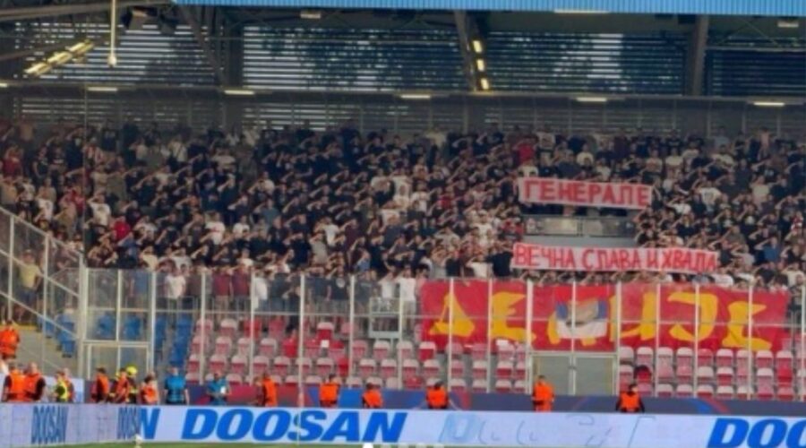ZBOG VELIČANJA RATKA MLADIĆA: Memorijalni centar Srebrenica zahteva od UEFA da diskvalifikuje Zvezdu!