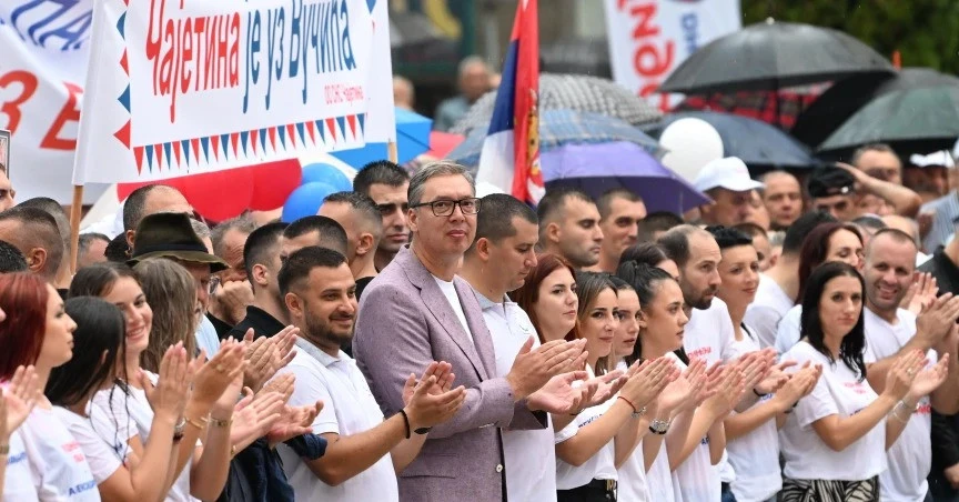 Arhiv javnih skupova objavio procenu broja ljudi na skupu SNS u Užicu